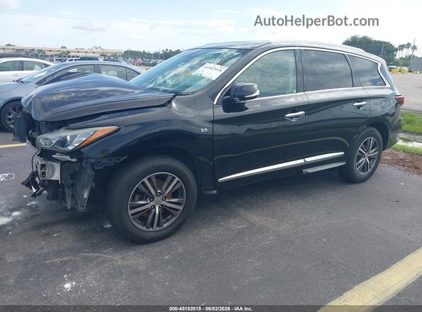 5N1DL0MN2JC512935 2018 INFINITI QX60 Черный Передняя левая четверть