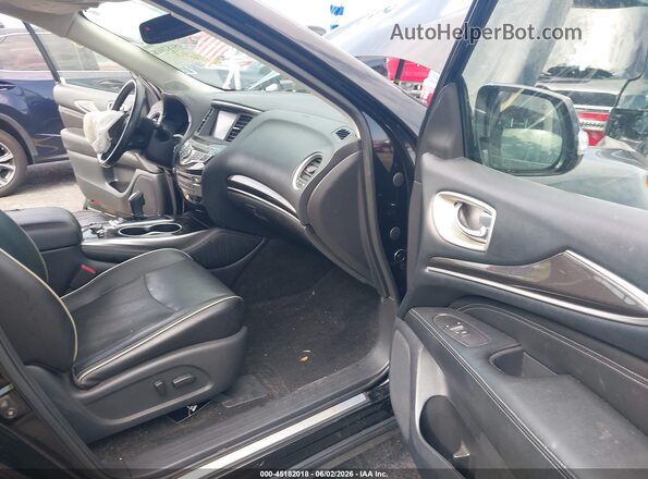 5N1DL0MN2JC512935 2018 INFINITI QX60 Черный Вид салона спереди