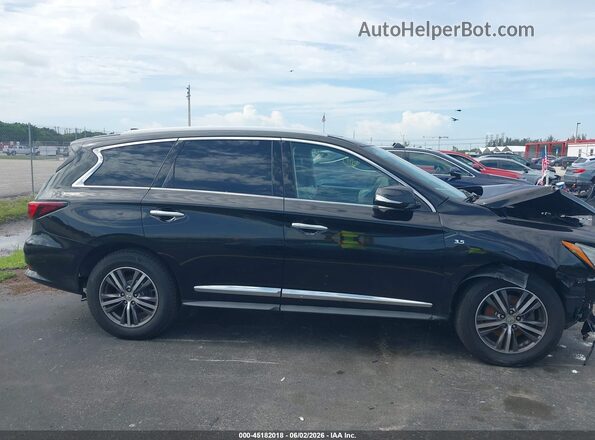 5N1DL0MN2JC512935 2018 INFINITI QX60 Черный Вид задней части салона