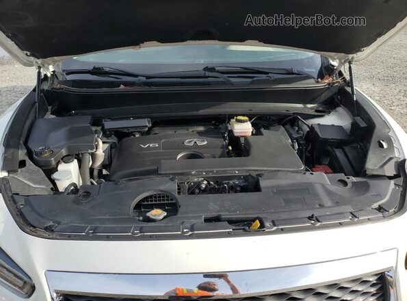 5N1DL0MN2JC521120 2018 INFINITI QX60 White Rear interior view