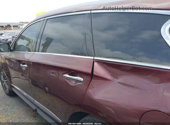 5N1DL0MN2KC501063 2019 INFINITI QX60 Burgundy 
