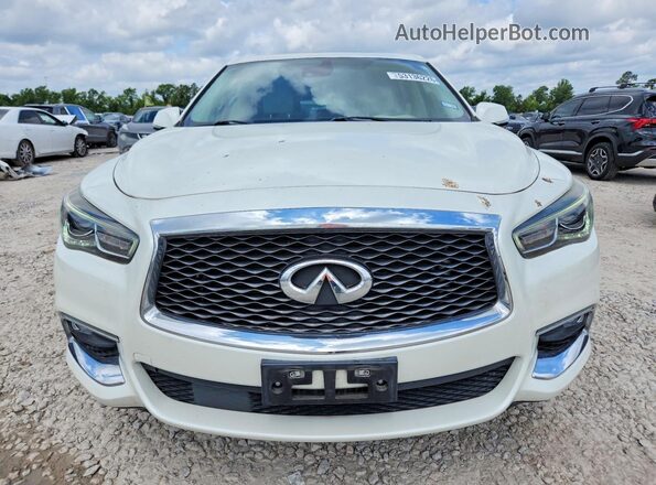 5N1DL0MN2KC509714 2019 INFINITI QX60 White Widok z przodu