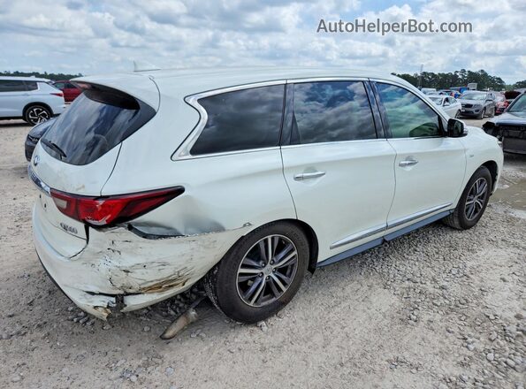 5N1DL0MN2KC509714 2019 INFINITI QX60 White Tył prawy