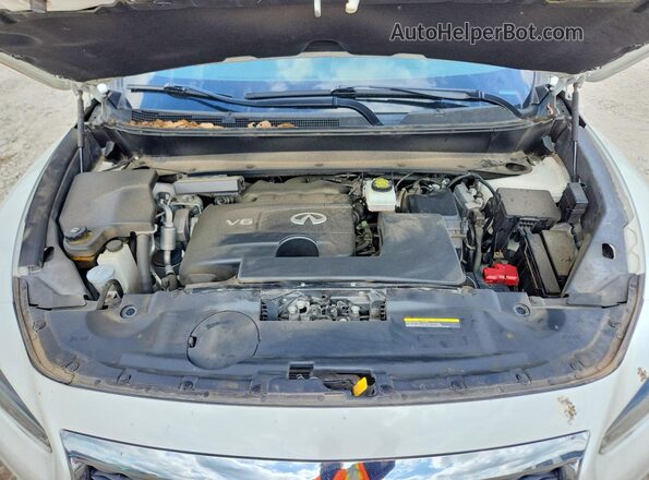 5N1DL0MN2KC509714 2019 INFINITI QX60 White Widok komory silnika