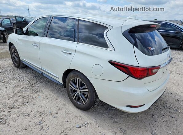 5N1DL0MN2KC509714 2019 INFINITI QX60 White Tył lewy