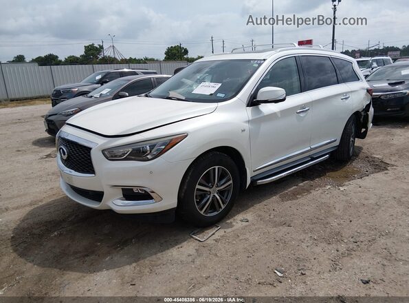 5N1DL0MN2KC524889 2019 INFINITI QX60 White Front left