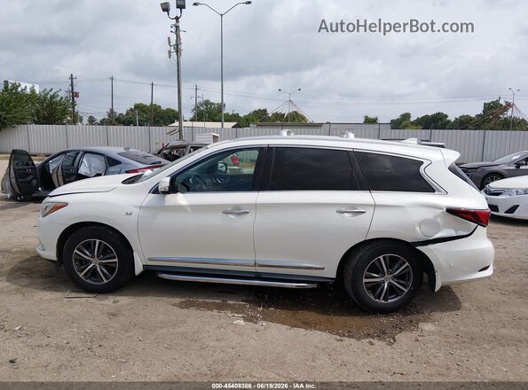 5N1DL0MN2KC524889 2019 INFINITI QX60 White 360 interior view