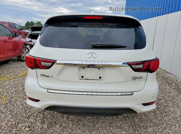 5N1DL0MN2KC567208 2019 INFINITI QX60 Cream უკანა ხედი