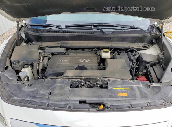 5N1DL0MN2KC567208 2019 INFINITI QX60 Cream უკანა სალონის ხედი