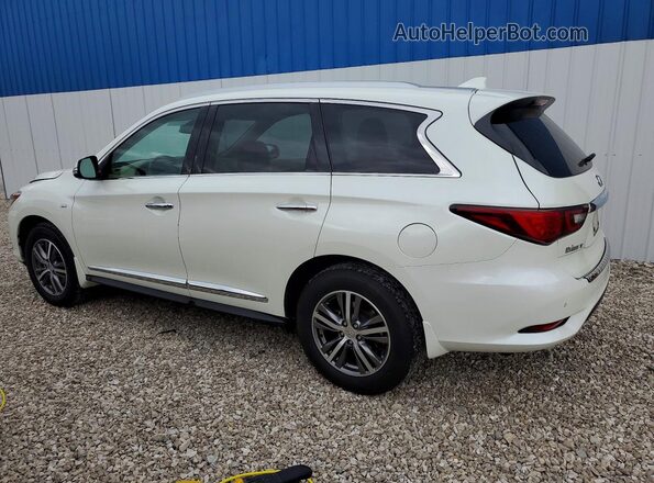5N1DL0MN2KC567208 2019 INFINITI QX60 Cream უკანა მარცხენა