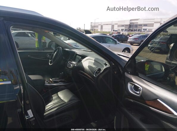 5N1DL0MN2LC523873 2020 INFINITI QX60 Black Вид салону спереду