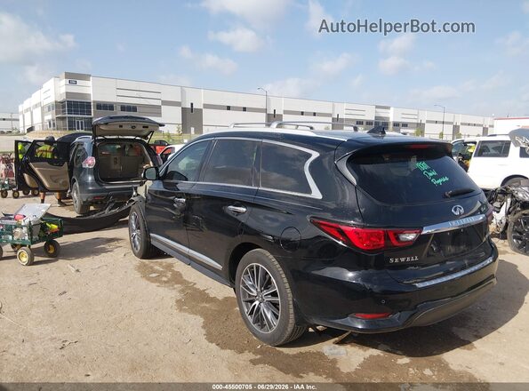 5N1DL0MN2LC523873 2020 INFINITI QX60 Black Задня ліва чверть