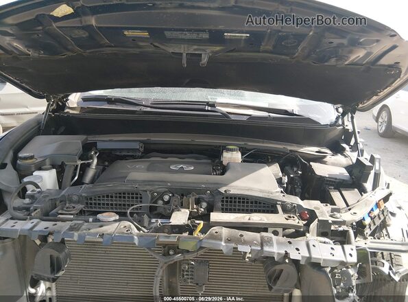5N1DL0MN2LC523873 2020 INFINITI QX60 Black Вид ззаду