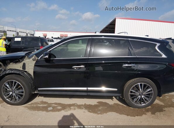 5N1DL0MN2LC523873 2020 INFINITI QX60 Black Панорамний вид салону 360°