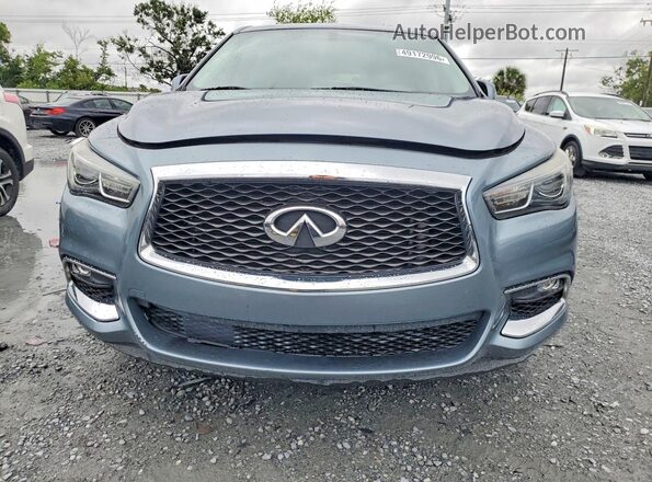 5N1DL0MN3HC505423 2017 INFINITI QX60 Blue Դիմացի տեսք