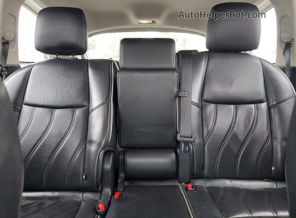5N1DL0MN3HC505423 2017 INFINITI QX60 Blue Հետևի նստատեղերի տեսք