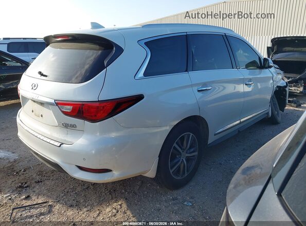 5N1DL0MN3HC519340 2017 INFINITI QX60 White Tył prawy