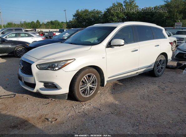 5N1DL0MN3HC519340 2017 INFINITI QX60 White Przód lewy