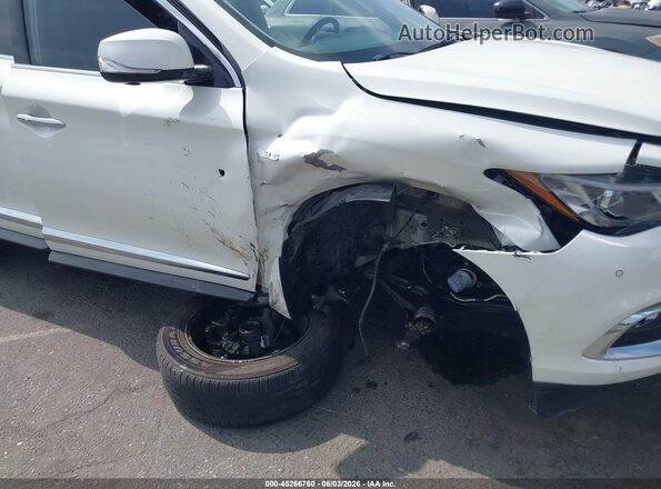 5N1DL0MN3HC528698 2017 INFINITI QX60 White წინა ხედი