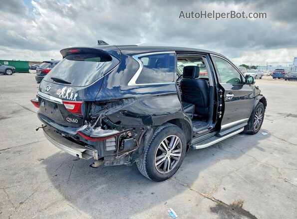 5N1DL0MN3HC542634 2017 INFINITI QX60 Black Trasero derecho