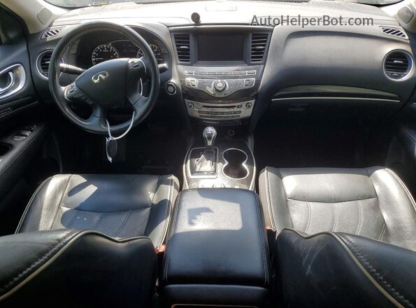 5N1DL0MN3JC501779 2018 INFINITI QX60 Серебряный Вид панели приборов