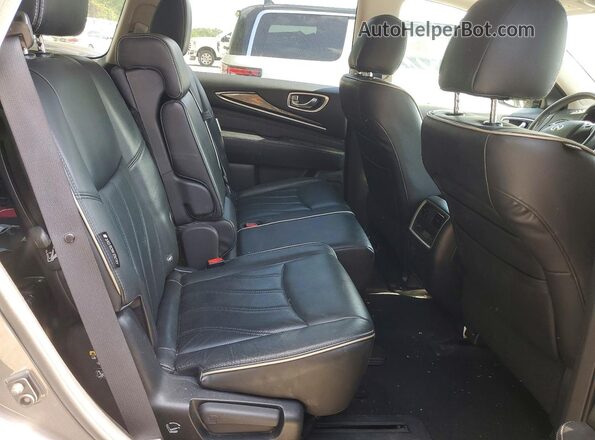 5N1DL0MN3JC501779 2018 INFINITI QX60 Серебряный Вид задней части салона