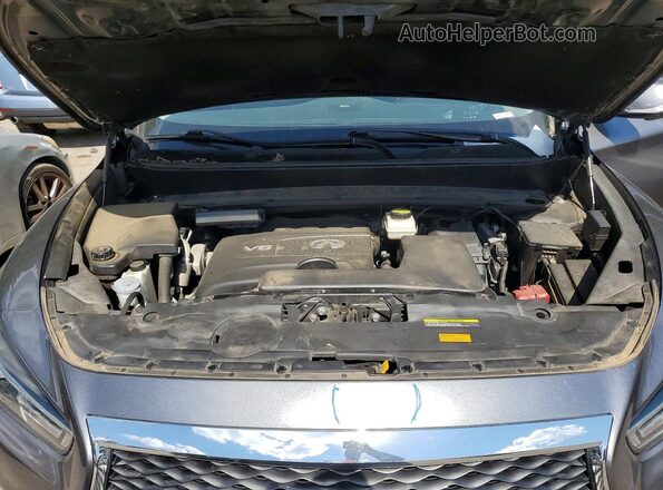 5N1DL0MN3JC501779 2018 INFINITI QX60 Серебряный Вид подкапотного пространства