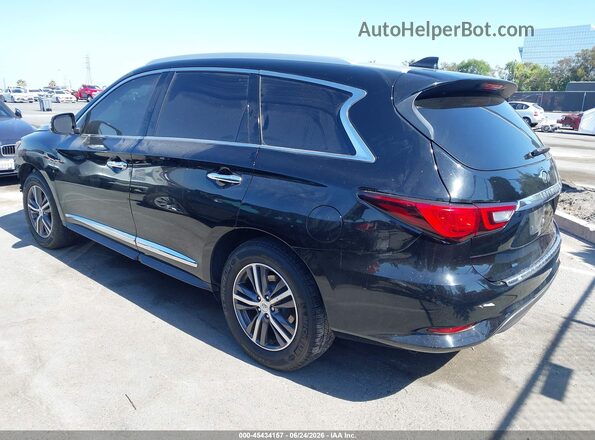 5N1DL0MN3KC554001 2019 INFINITI QX60 Black Задня ліва чверть