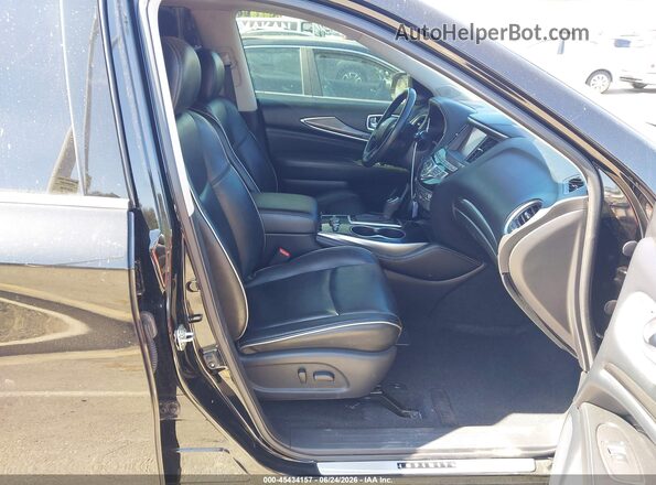 5N1DL0MN3KC554001 2019 INFINITI QX60 Black Вид салону спереду