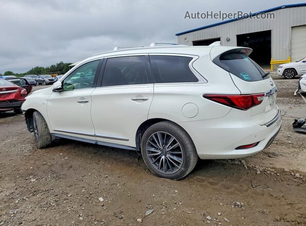5N1DL0MN4JC512001 2018 INFINITI QX60 White Հետևի ձախ