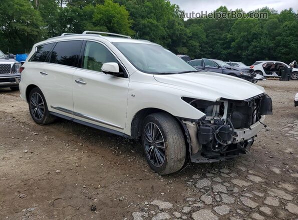 5N1DL0MN4JC512001 2018 INFINITI QX60 White Առջևի աջ