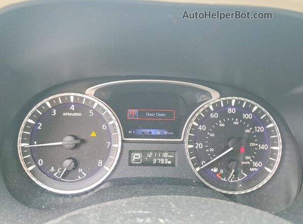 5N1DL0MN4JC512001 2018 INFINITI QX60 White Սարքավորումների վահանակի տեսք