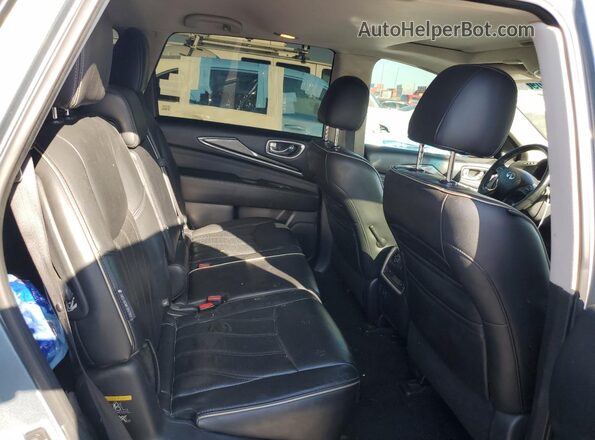 5N1DL0MN4JC529090 2018 INFINITI QX60 Blue Вид задньої частини салону