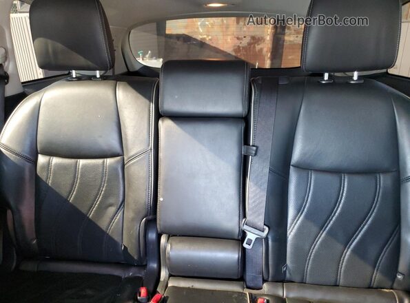 5N1DL0MN4JC529090 2018 INFINITI QX60 Blue Вид задніх сидінь