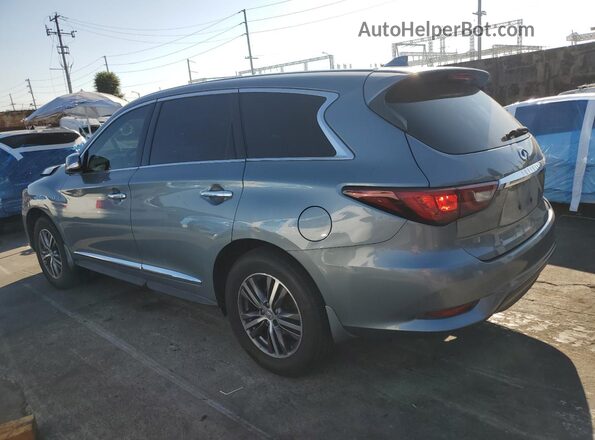 5N1DL0MN4JC529090 2018 INFINITI QX60 Blue Задня ліва чверть