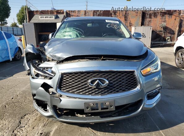 5N1DL0MN4JC529090 2018 INFINITI QX60 Blue Вид спереду