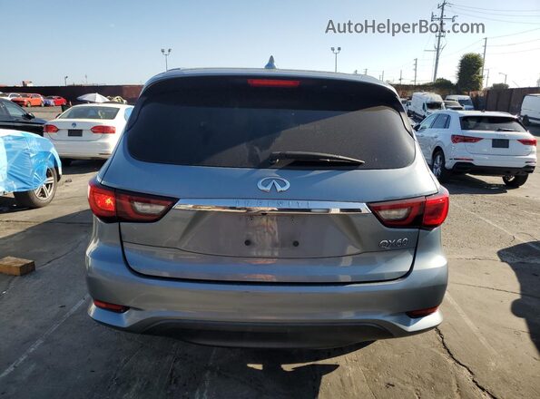 5N1DL0MN4JC529090 2018 INFINITI QX60 Blue Вид ззаду