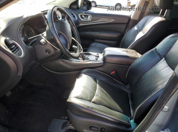 5N1DL0MN4JC529090 2018 INFINITI QX60 Blue Вид салону спереду