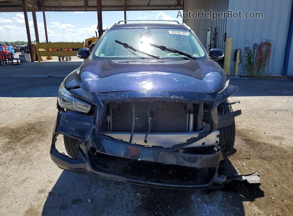 5N1DL0MN4JC531440 2018 INFINITI QX60 Blue Vista frontal