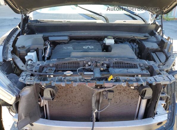 5N1DL0MN4JC531440 2018 INFINITI QX60 Blue Vista del compartimento del motor