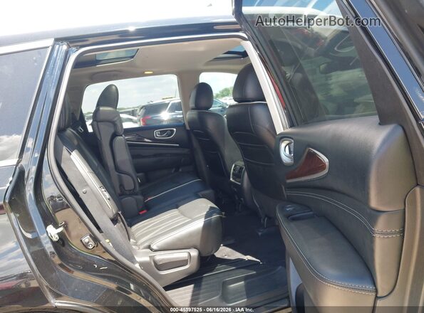 5N1DL0MN4KC523677 2019 INFINITI QX60 Black Widok naklejki z numerem VIN