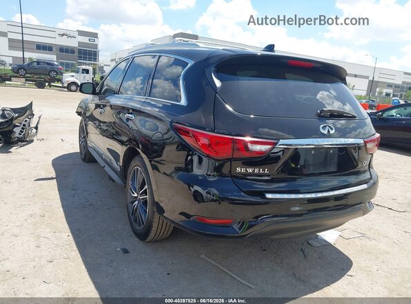 5N1DL0MN4KC523677 2019 INFINITI QX60 Black Tył lewy
