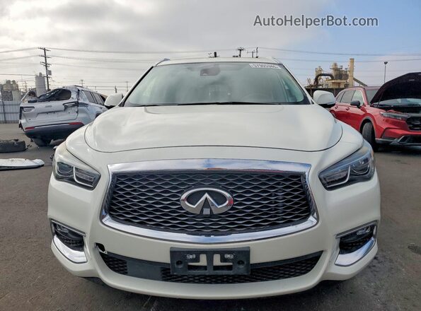 5N1DL0MN4KC531732 2019 INFINITI QX60 White Դիմացի տեսք