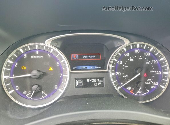 5N1DL0MN4KC531732 2019 INFINITI QX60 White Սարքավորումների վահանակի տեսք