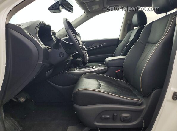 5N1DL0MN4KC531732 2019 INFINITI QX60 White Սալոնի դիմացի տեսք