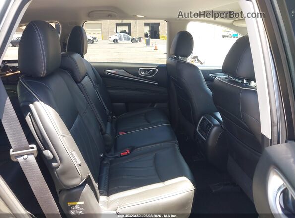 5N1DL0MN4KC557795 2019 INFINITI QX60 Gray Vista de la etiqueta del VIN