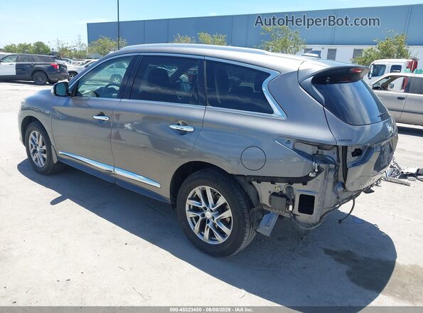 5N1DL0MN4KC557795 2019 INFINITI QX60 Gray Trasero izquierdo