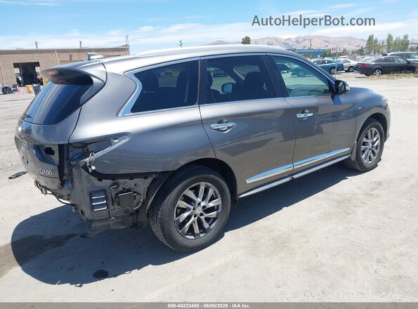 5N1DL0MN4KC557795 2019 INFINITI QX60 Gray Trasero derecho