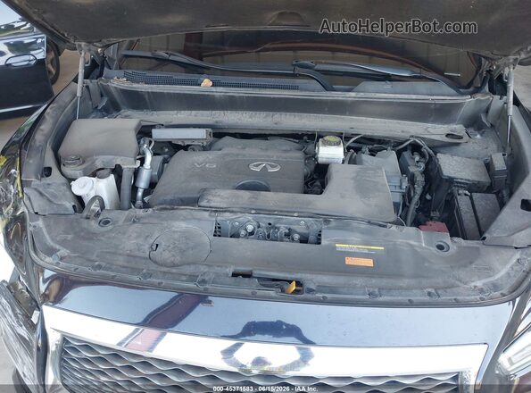 5N1DL0MN4LC524605 2020 INFINITI QX60 Black Rear view