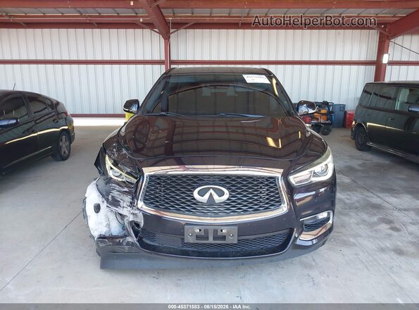 5N1DL0MN4LC524605 2020 INFINITI QX60 Black Instrument cluster view